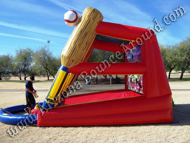 Inflatable batting game rental Phoenix Arizona CA